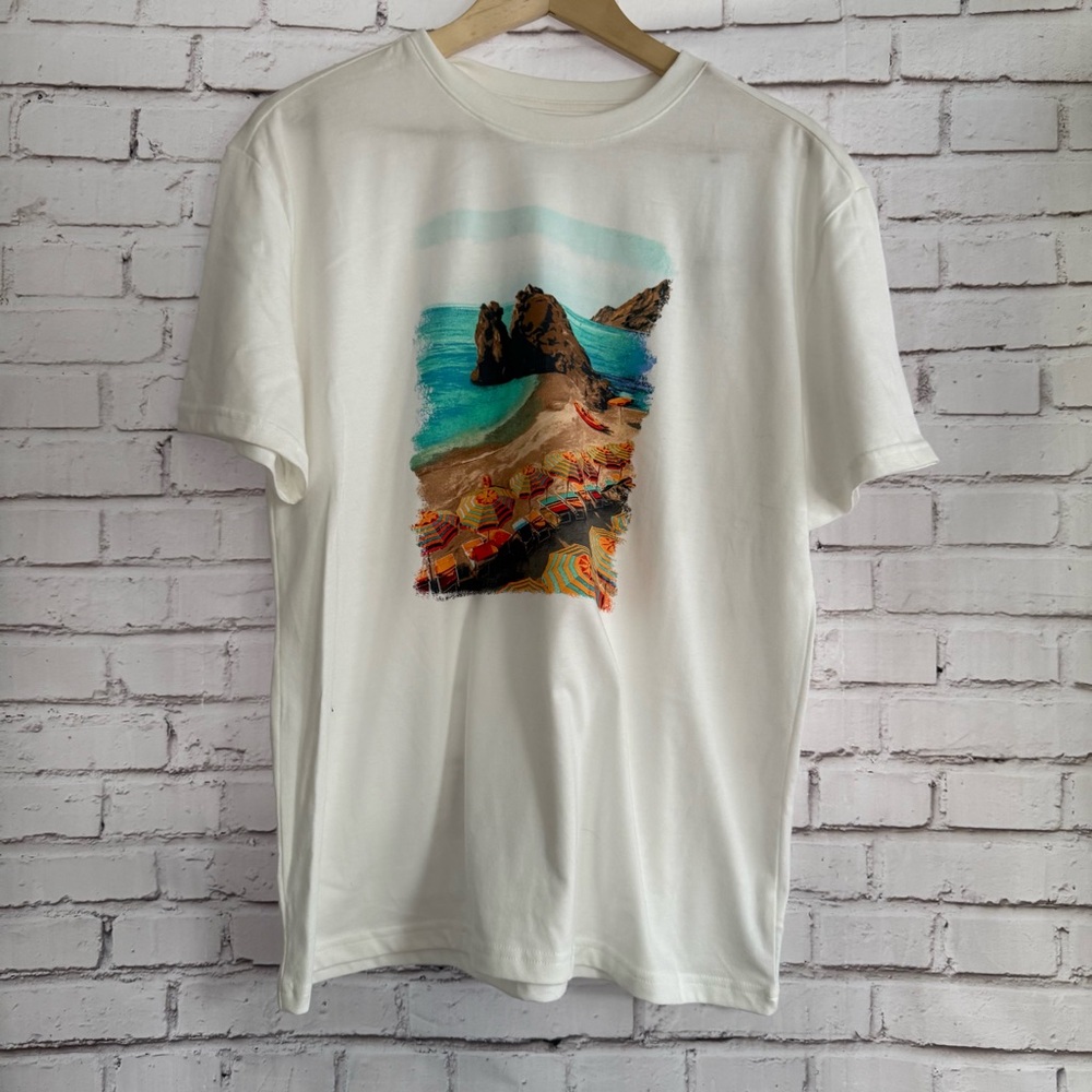 Goodfellow‎ & Co White Classic Fit T-Shirt
